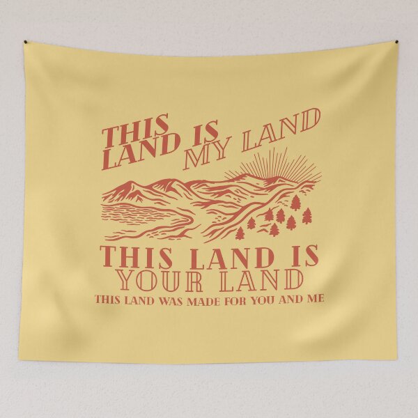 Item preview, This land is my land. This land is your land. designed and sold by remerasnerdas.