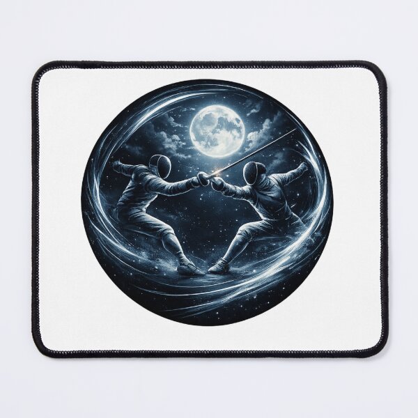 Item preview, Epee Night Duel designed and sold by ChillCharmStudio.