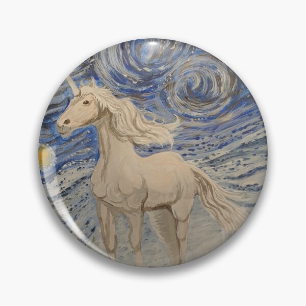 Item preview, Unicorn Starry Night  designed and sold by Matt Starr Fine Art .