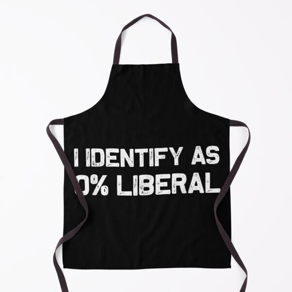 Item preview, I Identify As 0 Percent Liberal Conservative Political Protest Sarcastic Gift designed and sold by SaboCollita.