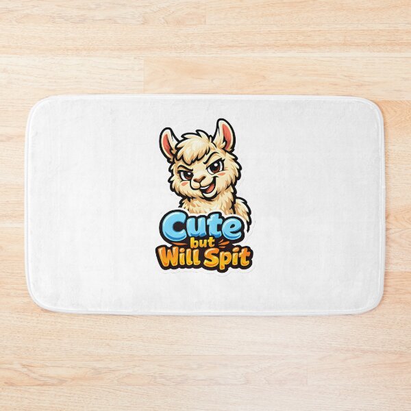 Item preview, Cute but Will Spit – Funny Llama Veterinary Humor Design designed and sold by Bettybee00.