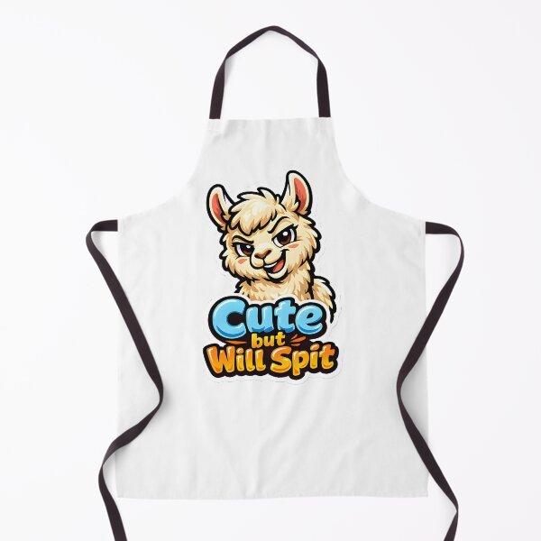 Item preview, Cute but Will Spit – Funny Llama Veterinary Humor Design designed and sold by Bettybee00.