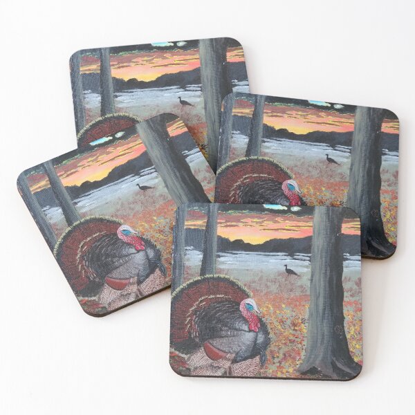Item preview, Turkey Strut at Sundown designed and sold by Matt Starr Fine Art .