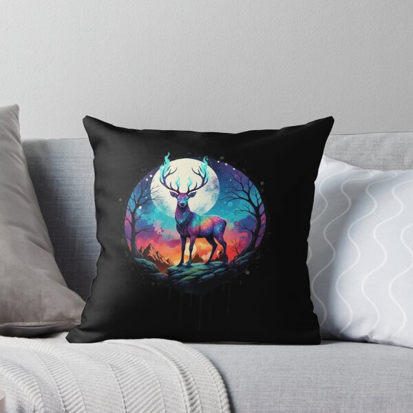 Item preview, Magic Deer Moon - Spirit Moon Art designed and sold by Magic  House.