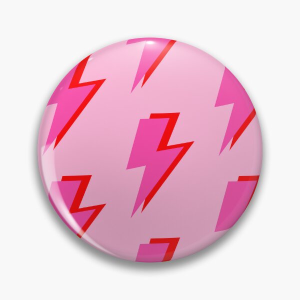Item preview, Pink and Red Lightning on Pink designed and sold by OneThreeSix.
