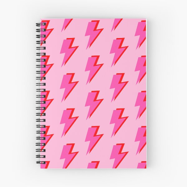 Item preview, Pink and Red Lightning on Pink designed and sold by OneThreeSix.