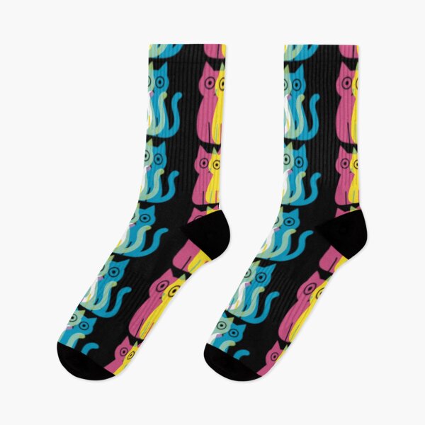 Item preview, Glitch Cat Vision - Trippy Surprised Feline Pop Art designed and sold by David Bath.