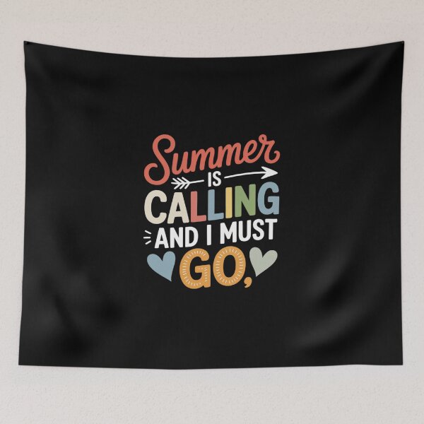 Item preview, End Of School Summer Is Calling And I Must Go  designed and sold by DigitaldeligArt.