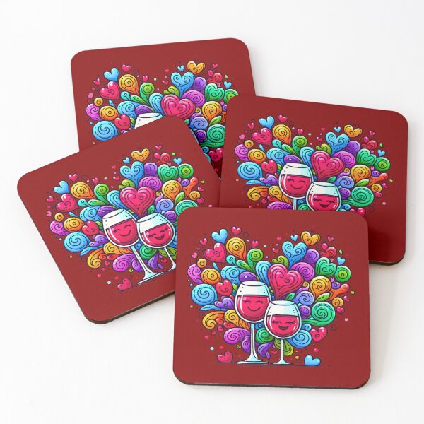 Item preview, Wine Lovers Heart designed and sold by theflandonian.