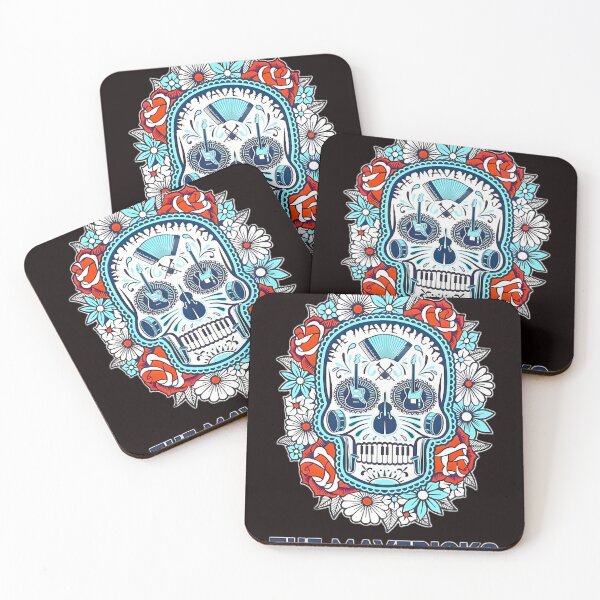 Item preview, The Mavericks Sugar Skull Music Art By Merch Limited Edition designed and sold by luayhail.