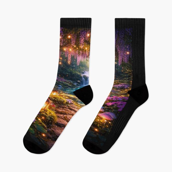 Item preview, Fantasy forest with waterfall designed and sold by Stiix.