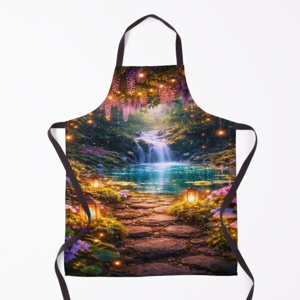 Item preview, Fantasy forest with waterfall designed and sold by Stiix.