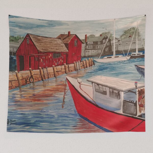 Item preview, Motif Number 1 at Rockport Harbor designed and sold by Matt Starr Fine Art .