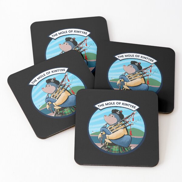 Item preview, Scots Bagpipe Playing Mole Of Kintyre Pipe  designed and sold by kuksii.
