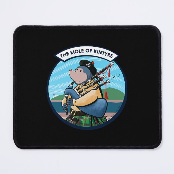 Item preview, Scots Bagpipe Playing Mole Of Kintyre Pipe  designed and sold by kuksii.