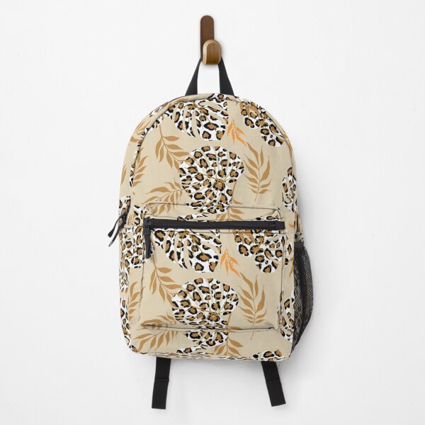 Item preview, Exotic Leopard Hawaiian Tropical Animal Print Monstera Floral designed and sold by RetroMaggie.