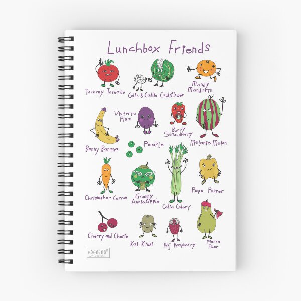 Item preview, Lunchbox Friends All Together  designed and sold by BogbeanDesigns.