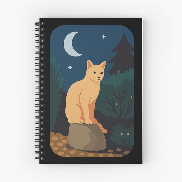Item preview, Moonlit Cat designed and sold by Jacks-Wearhouse.