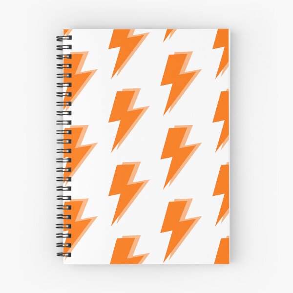 Item preview, Orange Lightning Thunder Bolts designed and sold by OneThreeSix.
