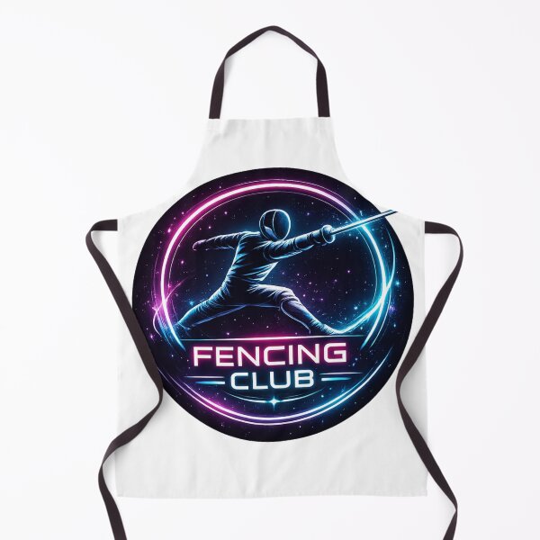 Item preview, Neon Fencing Club designed and sold by ChillCharmStudio.