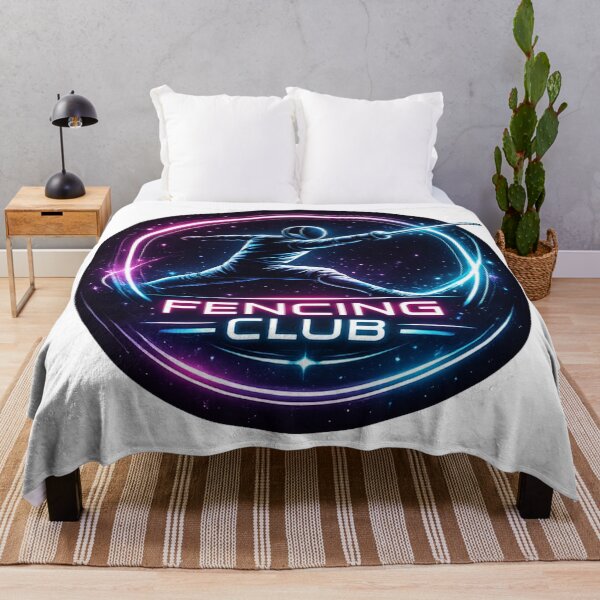 Item preview, Neon Fencing Club designed and sold by ChillCharmStudio.