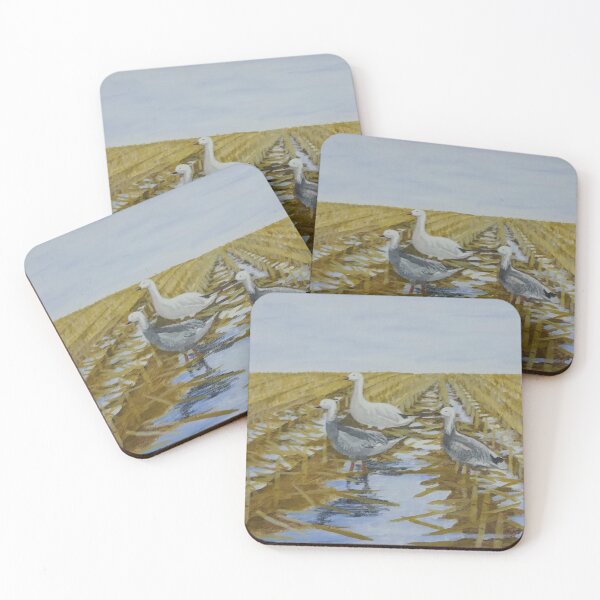 Item preview,  Snow Geese in the Corn Field designed and sold by Matt Starr Fine Art .