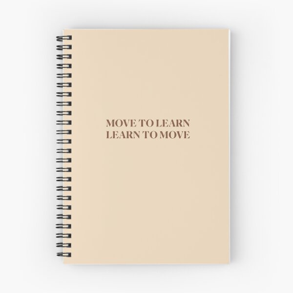 Item preview, Move to learn! - brown designed and sold by Feldymerch.
