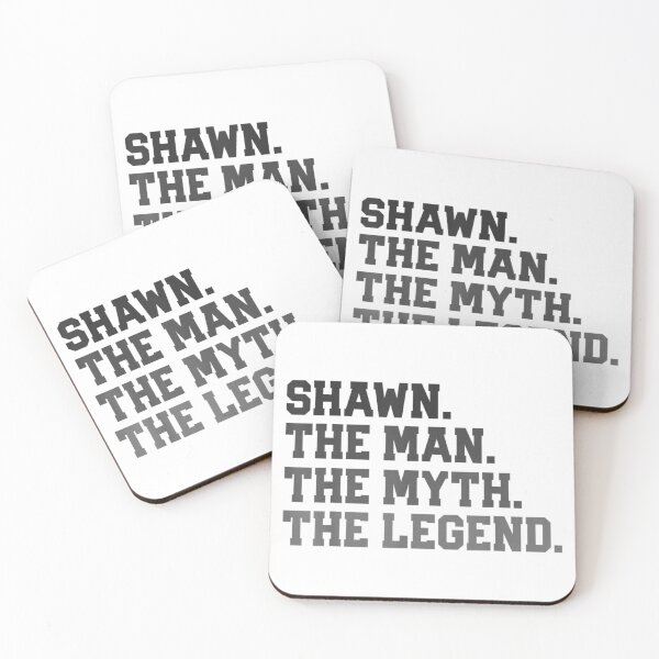 Item preview, Shawn The Man The Myth The Legend Personal Name Gift Idea designed and sold by BancaJone.