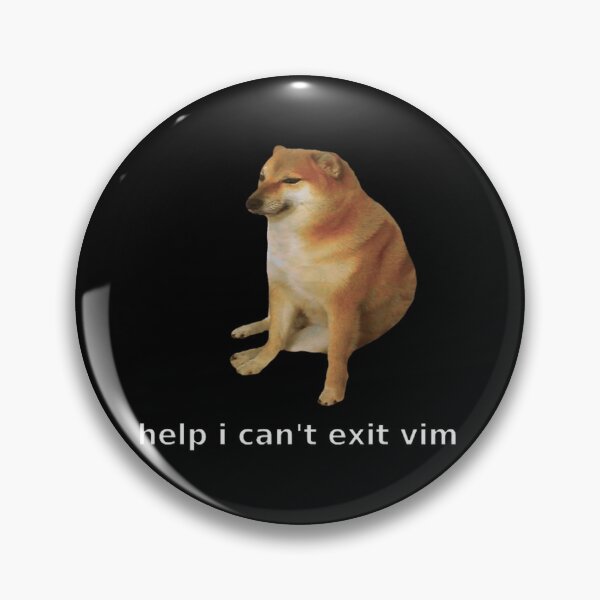 Item preview,  Help I Can'T Exit Vim designed and sold by Honestprince.