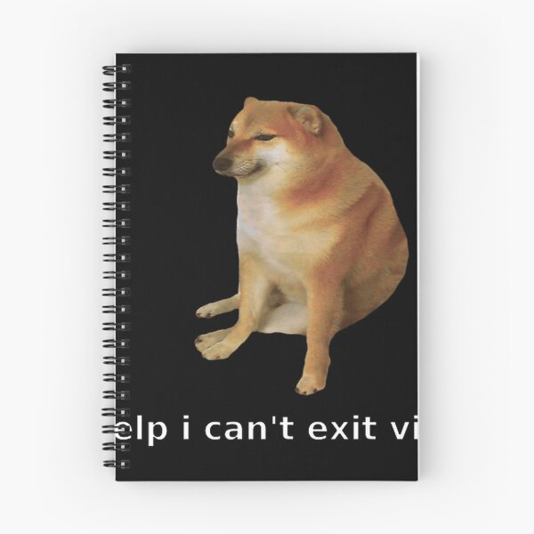 Item preview,  Help I Can'T Exit Vim designed and sold by Honestprince.