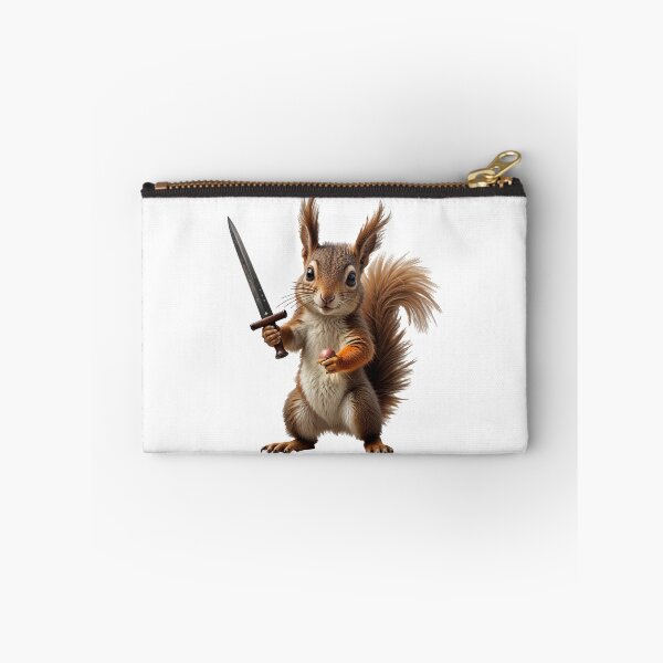 Item preview, Valiant Squirrel with Knight Sword designed and sold by TeeARTHY.