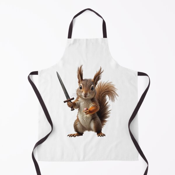 Item preview, Valiant Squirrel with Knight Sword designed and sold by TeeARTHY.