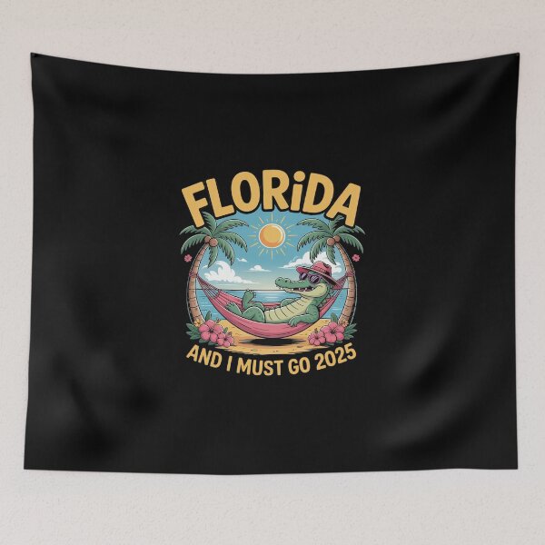 Item preview, Florida Is Calling And I Must Go 2025 Summer Vibes Florida  designed and sold by DigitaldeligArt.