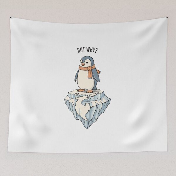 Item preview, Nihilist Penguin But Why Meme designed and sold by Oniyasha.