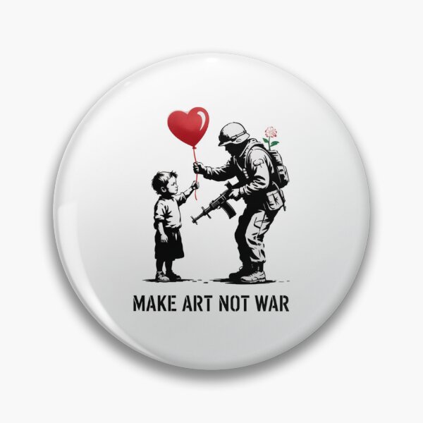 Item preview, Make art not war designed and sold by 123ks.