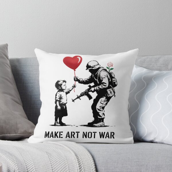 Item preview, Make art not war designed and sold by 123ks.