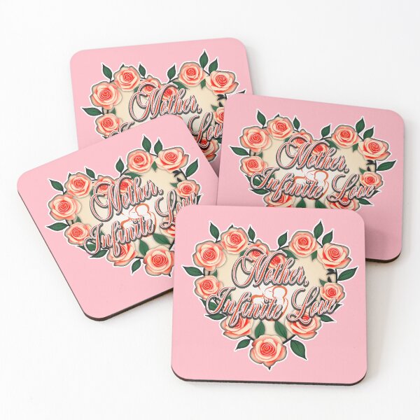 Item preview, Mother Infinite Love – Floral Typography designed and sold by Topoartispp.