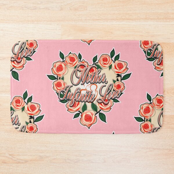 Item preview, Mother Infinite Love – Floral Typography designed and sold by Topoartispp.