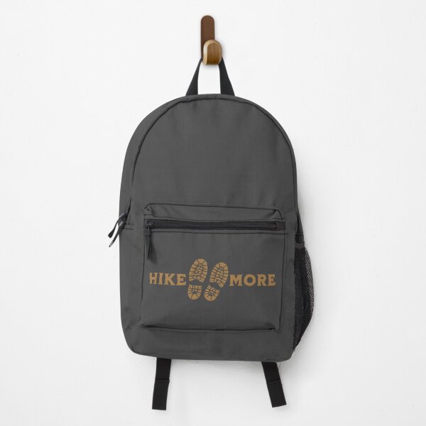 Item preview, Hike More – Estampado gráfico de botas de senderismo para amantes de la aventura y las actividades al aire libre designed and sold by donwillisjrart.