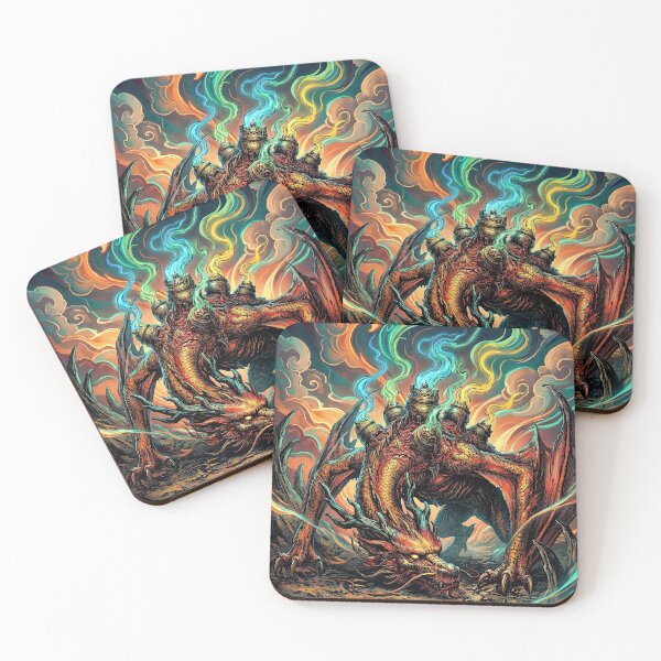 Item preview, Red Loong | Black Myth: Wukong Mythic Dragon Spirit Art designed and sold by Wild Pleg Promo.