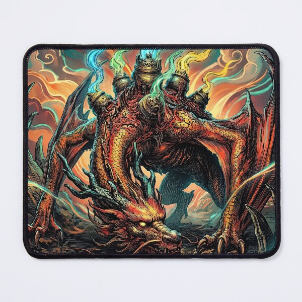 Item preview, Red Loong | Black Myth: Wukong Mythic Dragon Spirit Art designed and sold by Wild Pleg Promo.