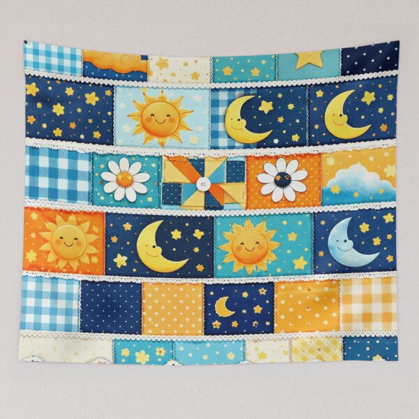 Item preview, Sun moon stars  designed and sold by Roxburylane.