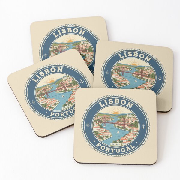 Item preview, Lisbon Portugal Vintage Travel Badge designed and sold by Travel Souvenirs 30.