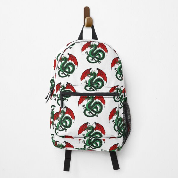 Item preview, Mythical Green Dragon with Red Wings designed and sold by TeeARTHY.