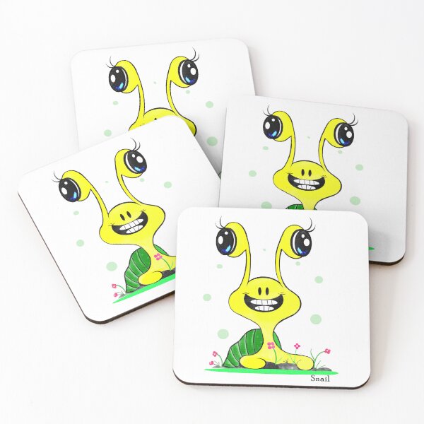Item preview, Happy Snail With a Big Smile  designed and sold by Shirley cute art .