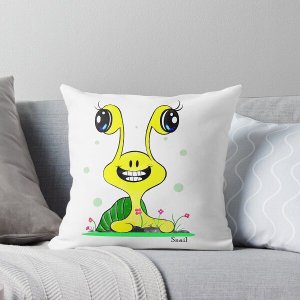 Item preview, Happy Snail With a Big Smile  designed and sold by Shirley cute art .