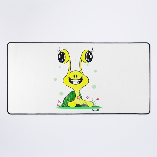 Item preview, Happy Snail With a Big Smile designed and sold by Shirley cute art .
