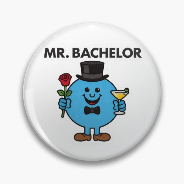 Item preview, Mr Bachelor Character Single Era Men Married Groom Wedding Meme Funny Blue Best Man Groomsmen designed and sold by SamiraArts.