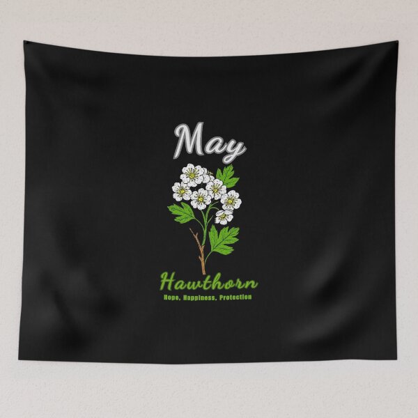 Item preview, May Birth Flower - Hawthorn designed and sold by DixieGirlStudio.