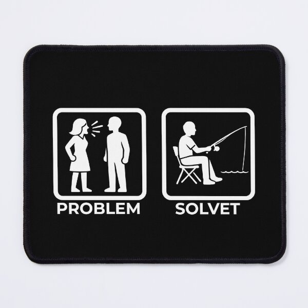 Item preview, Problem Solved Fishing designed and sold by PrintAtelier.